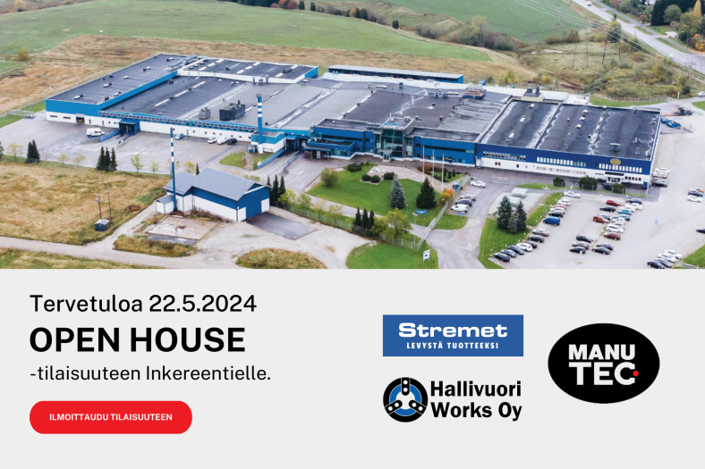 Kuva Inkereentien teollisuuskiinteistöstä.